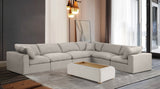 Comfy Modular Sectional - Stylish, Adaptable Seating with Overstuffed Cushions for Ultimate Comfort