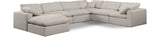 Comfy Modular Sectional Sofa - Luxurious Overstuffed Cushions & Versatile Design for Ultimate Comfort