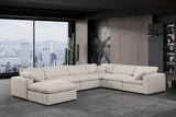 Comfy Modular Sectional Sofa - Luxurious Overstuffed Cushions & Versatile Design for Ultimate Comfort