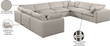 Comfy Modular Sectional - Stylish and Adaptable Seating Solution with Plush Down Feather Cushions