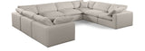 Comfy Modular Sectional - Stylish and Adaptable Seating Solution with Plush Down Feather Cushions
