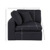 Comfy Modular Sectional Corner Chair - Luxurious Overstuffed Cushions for Ultimate Comfort and Style