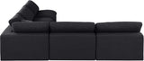Comfy Modular Sectional - Luxurious Linen Fabric with Overstuffed Cushions for Ultimate Comfort and Style