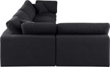 Comfy Modular Sectional Sofa in Rich Beige with Overstuffed Cushions for Ultimate Comfort & Style