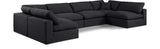 Comfy Modular Sectional - Versatile Contemporary Design with Plush Down Feather Cushions for Comfort