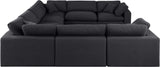 Comfy Modular Sectional - Stylish and Adaptable Seating Solution with Plush Down Feather Cushions