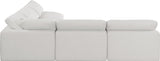 Comfy Modular Sectional - Luxurious Linen Fabric with Overstuffed Cushions for Ultimate Comfort and Style