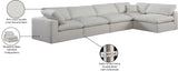 Comfy Modular Sectional Sofa in Rich Beige with Overstuffed Cushions for Ultimate Comfort & Style