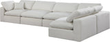 Comfy Modular Sectional Sofa in Rich Beige with Overstuffed Cushions for Ultimate Comfort & Style