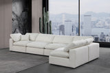 Comfy Modular Sectional Sofa in Rich Beige with Overstuffed Cushions for Ultimate Comfort & Style
