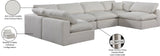 Comfy Modular Sectional - Versatile Contemporary Design with Plush Down Feather Cushions for Comfort