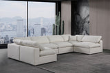 Comfy Modular Sectional - Versatile Contemporary Design with Plush Down Feather Cushions for Comfort