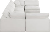 Comfy Modular Sectional - Versatile Contemporary Design with Plush Down Feather Cushions for Comfort