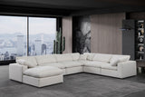 Comfy Modular Sectional Sofa - Luxurious Overstuffed Cushions & Versatile Design for Ultimate Comfort