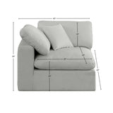 Comfy Modular Sectional Corner Chair - Luxurious Overstuffed Cushions for Ultimate Comfort and Style