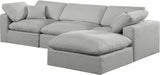 Comfy Modular Sectional Sofa with Plush Down Feather Cushions for Ultimate Comfort and Style