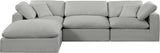 Comfy Modular Sectional Sofa with Plush Down Feather Cushions for Ultimate Comfort and Style