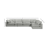 Comfy Modular Sectional Sofa in Rich Beige with Overstuffed Cushions for Ultimate Comfort & Style