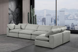 Comfy Modular Sectional Sofa in Rich Beige with Overstuffed Cushions for Ultimate Comfort & Style