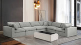 Comfy Modular Sectional - Stylish, Adaptable Seating with Overstuffed Cushions for Ultimate Comfort