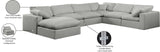 Comfy Modular Sectional Sofa - Luxurious Overstuffed Cushions & Versatile Design for Ultimate Comfort