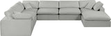 Comfy Modular Sectional Sofa - Luxurious Overstuffed Cushions & Versatile Design for Ultimate Comfort