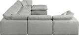 Comfy Modular Sectional Sofa - Luxurious Overstuffed Cushions & Versatile Design for Ultimate Comfort