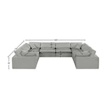 Comfy Modular Sectional - Stylish and Adaptable Seating Solution with Plush Down Feather Cushions