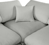 Comfy Modular Sectional - Stylish and Adaptable Seating Solution with Plush Down Feather Cushions
