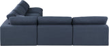 Comfy Modular Sectional - Luxurious Linen Fabric with Overstuffed Cushions for Ultimate Comfort and Style