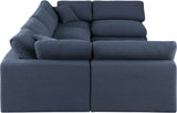 Comfy Modular Sectional - Versatile Contemporary Design with Plush Down Feather Cushions for Comfort
