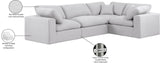 Comfy Modular Sectional Sofa – Stylish, Versatile Seating with Overstuffed Cushions for Ultimate Comfort