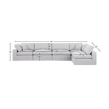 Comfy Modular Sectional Sofa in Rich Beige with Overstuffed Cushions for Ultimate Comfort & Style