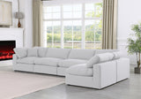 Comfy Modular Sectional Sofa in Rich Beige with Overstuffed Cushions for Ultimate Comfort & Style