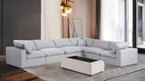 Comfy Modular Sectional - Stylish, Adaptable Seating with Overstuffed Cushions for Ultimate Comfort