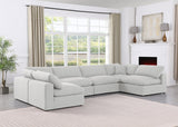Comfy Modular Sectional - Versatile Contemporary Design with Plush Down Feather Cushions for Comfort