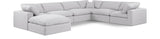Comfy Modular Sectional Sofa - Luxurious Overstuffed Cushions & Versatile Design for Ultimate Comfort