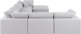 Comfy Modular Sectional Sofa - Luxurious Overstuffed Cushions & Versatile Design for Ultimate Comfort