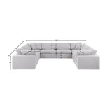 Comfy Modular Sectional - Stylish and Adaptable Seating Solution with Plush Down Feather Cushions
