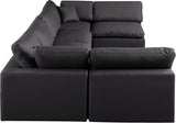 Comfy Modular Sectional - Versatile Contemporary Design with Plush Down Feather Cushions for Comfort