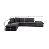 Comfy Modular Sectional Sofa - Stylish and Versatile Seating with Overstuffed Cushions for Comfort