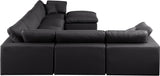 Comfy Modular Sectional Sofa - Luxurious Overstuffed Cushions & Versatile Design for Ultimate Comfort