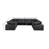 Comfy Modular Sectional - Stylish and Adaptable Seating Solution with Plush Down Feather Cushions
