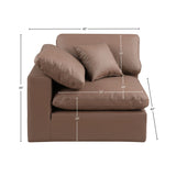Comfy Modular Sectional Corner Chair - Luxurious Overstuffed Cushions for Ultimate Comfort and Style