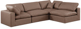 Comfy Modular Sectional Sofa - Versatile Seating with Plush Overstuffed Cushions for Ultimate Comfort