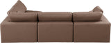 Comfy Modular Sectional Sofa - Versatile Seating with Plush Overstuffed Cushions for Ultimate Comfort