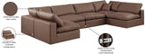 Comfy Modular Sectional - Versatile Contemporary Design with Plush Down Feather Cushions for Comfort