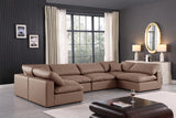 Comfy Modular Sectional - Versatile Contemporary Design with Plush Down Feather Cushions for Comfort