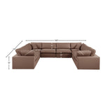 Comfy Modular Sectional - Stylish and Adaptable Seating Solution with Plush Down Feather Cushions