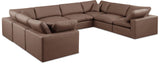 Comfy Modular Sectional - Stylish and Adaptable Seating Solution with Plush Down Feather Cushions